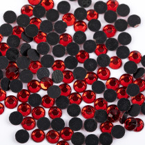 Страз клеевой " Zlatka" RS/ 144 SS30 6 - 6. 5 мм акрил 144 шт в пакете с еврослотом 033+ св. красный ( lt siam) 