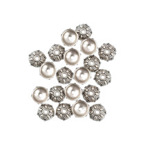 " Zlatka" Розетка для бус MFR- 11 10 мм 20 шт 01 под античное серебро